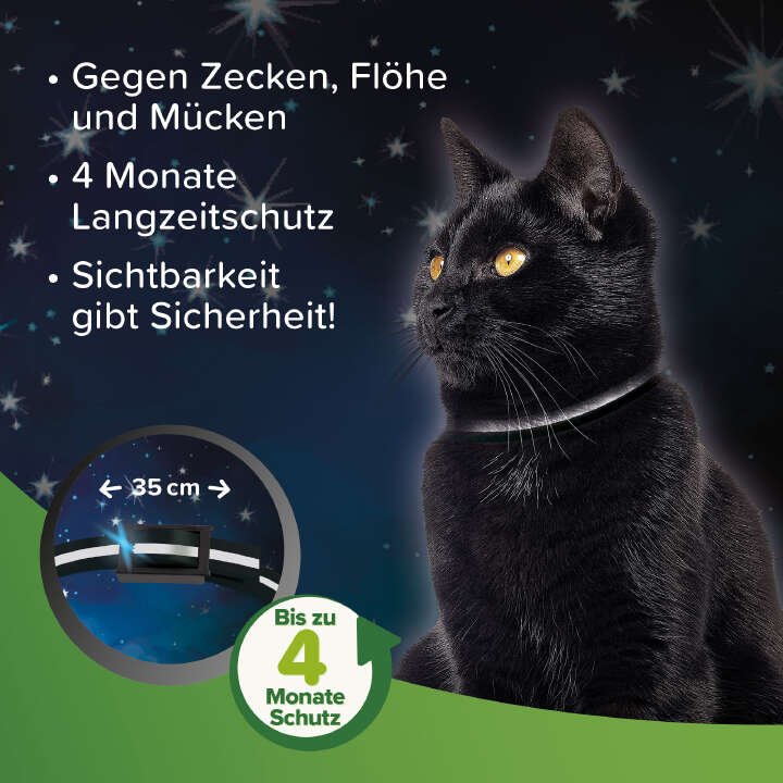 beaphar Zecken- und Flohschutzhalsband Katzen